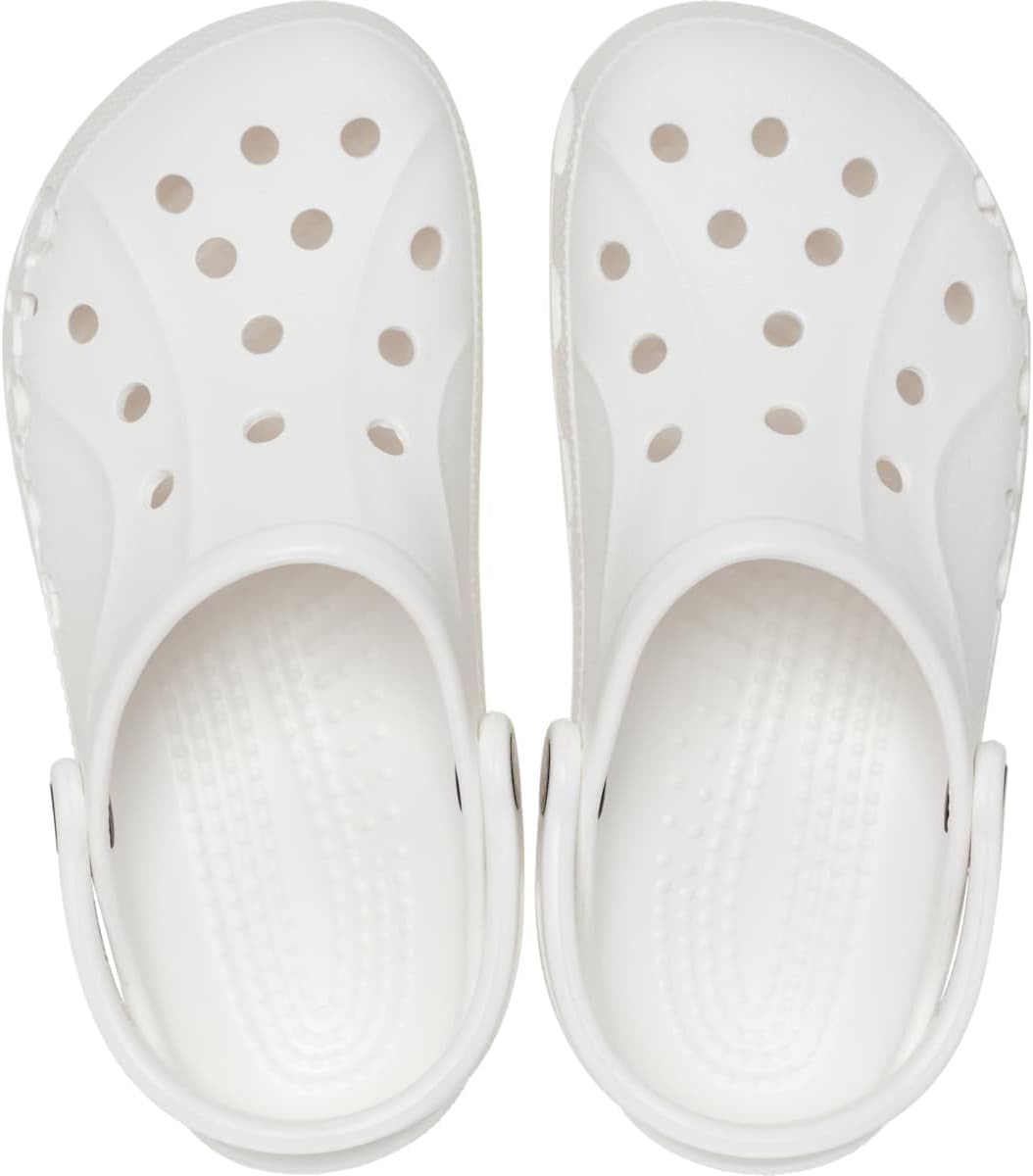 Сабо унисекс Adult Via Clogs, обувь без шнурков для мужчин и женщин Crocs, белый — фото 3