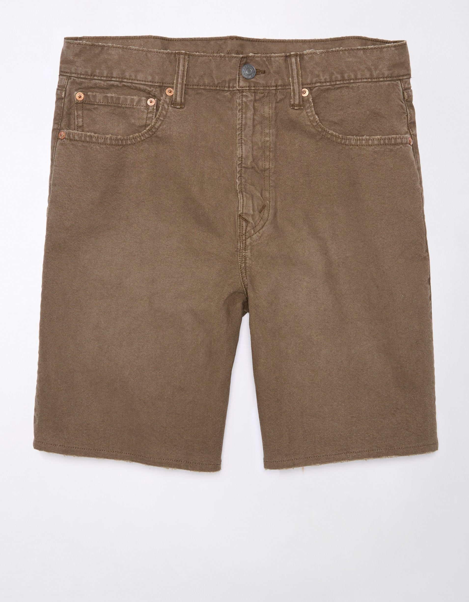 

AE Flex 9" цветные джинсовые шорты American Eagle Outfitters, цвет medium brown