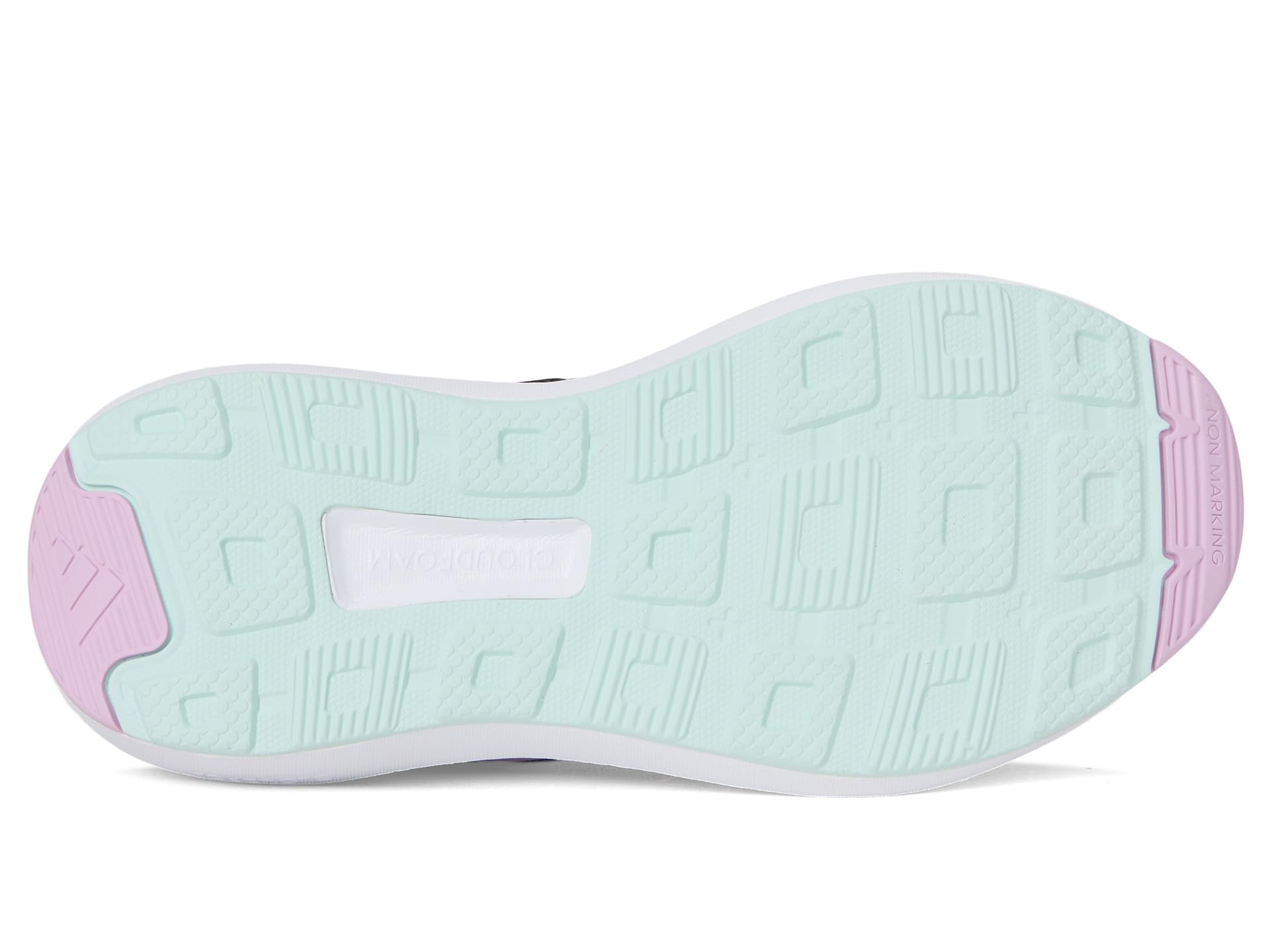 Кроссовки Adidas Kids Fortarun 2.0 Sportswear Shoes, Black/Clear Pink/Bliss Lilac — фото 3