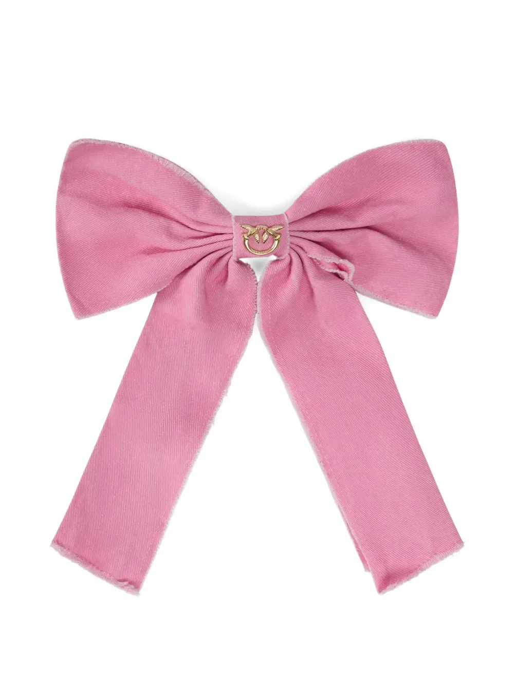Аксессуар для волос с логотипом Pinko, розовый