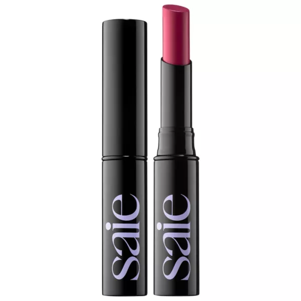 

Мягкая матовая увлажняющая помада Lip Blur с гиалуроновой кислотой Saie, цвет pop