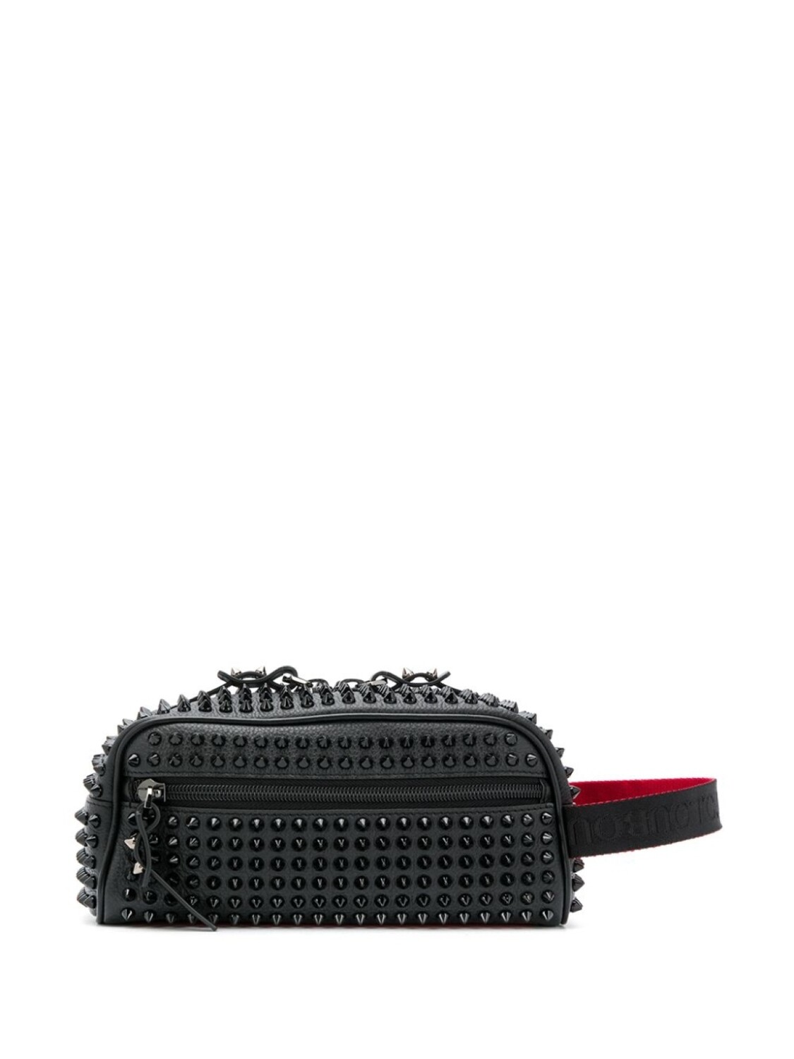 

Christian Louboutin несессер Buster с заклепками-шипами, черный