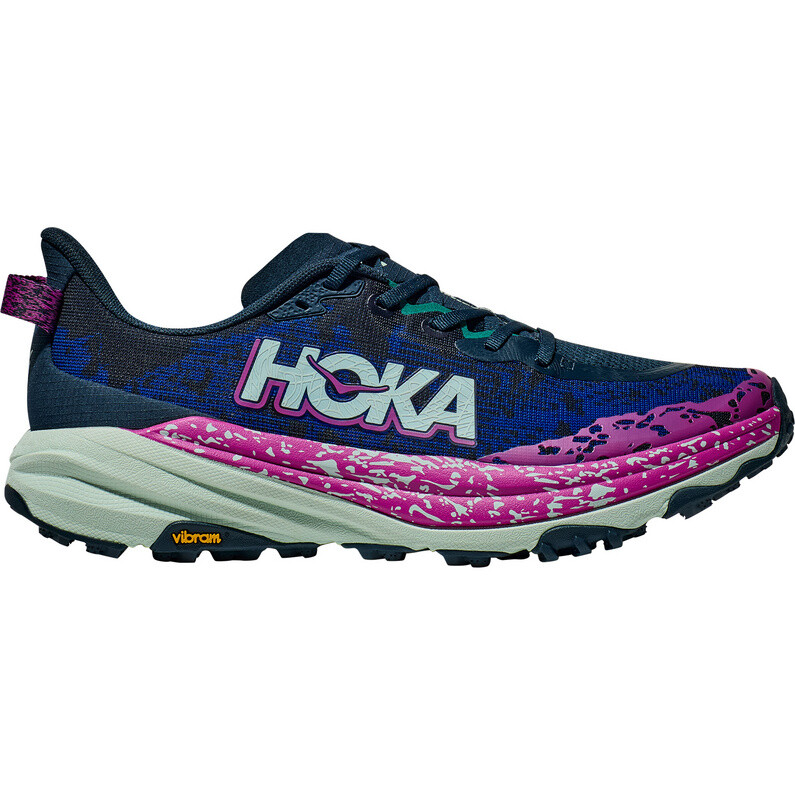 

Мужские туфли Speedgoat 6 Hoka, цвет Stormy Skies-Aqua Breeze