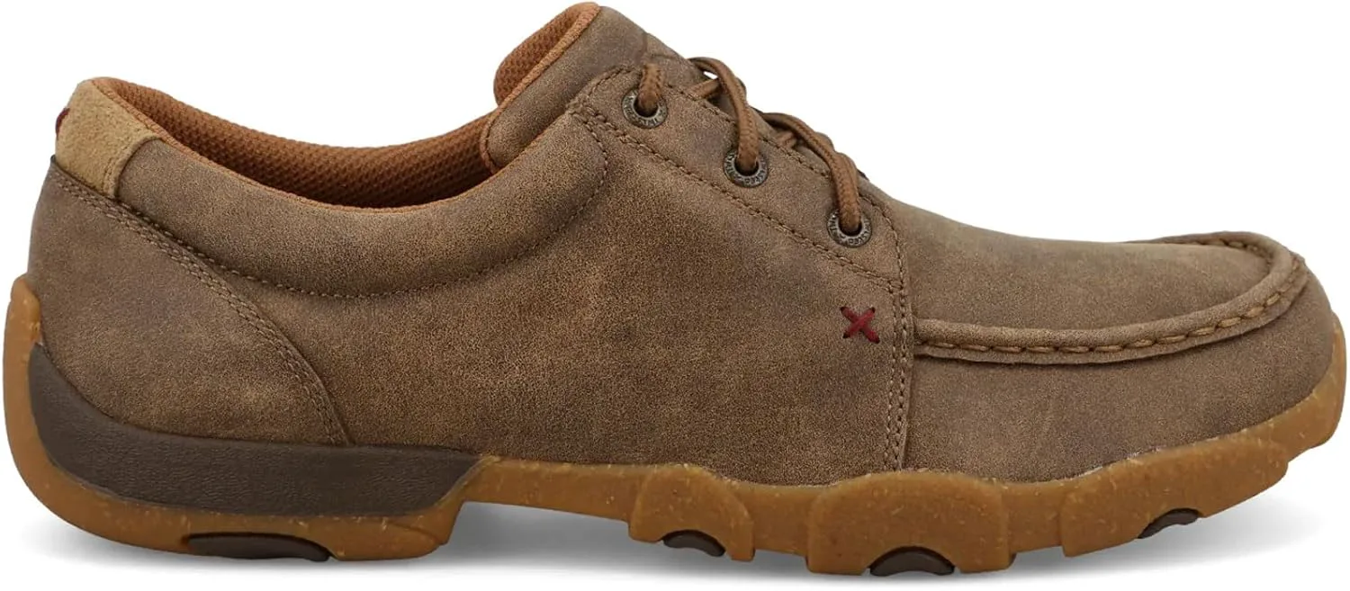 Мокасины для вождения Twisted X Men Boat Shoe Ultralite X Shitake — фото 2