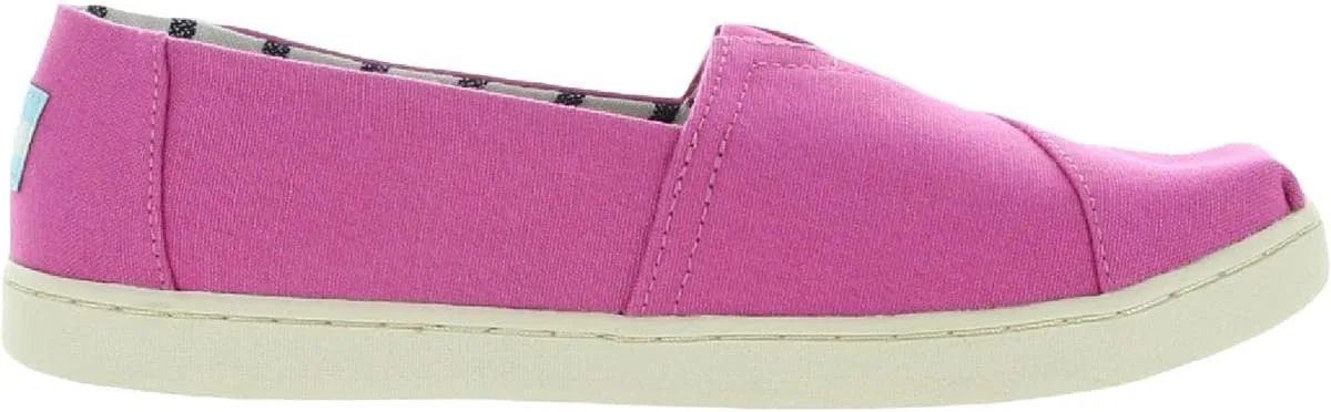 Кроссовки для девочек TOMS, розовый канвас — фото 3