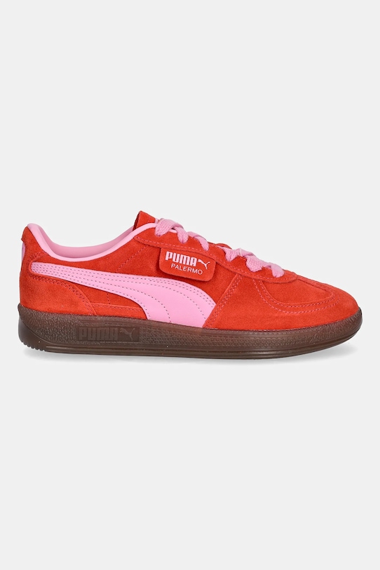 Замшевые кроссовки Palermo Cobalt Glaze Puma, красный — фото 2