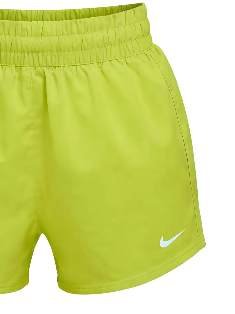 Эластичные шорты с логотипом Nike Kids, зеленый — фото 2