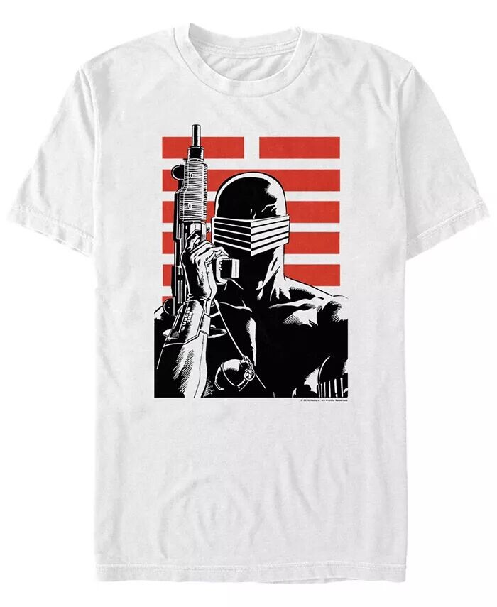 

Мужская футболка GIJoe Snake Eyes с коротким рукавом Fifth Sun, белый