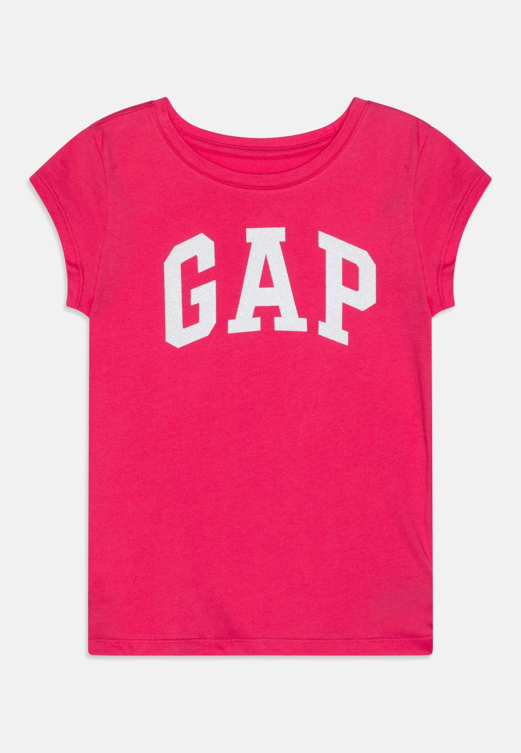 

Футболка с принтом VALUE LOGO TEE GIRLS GAP, фуксия