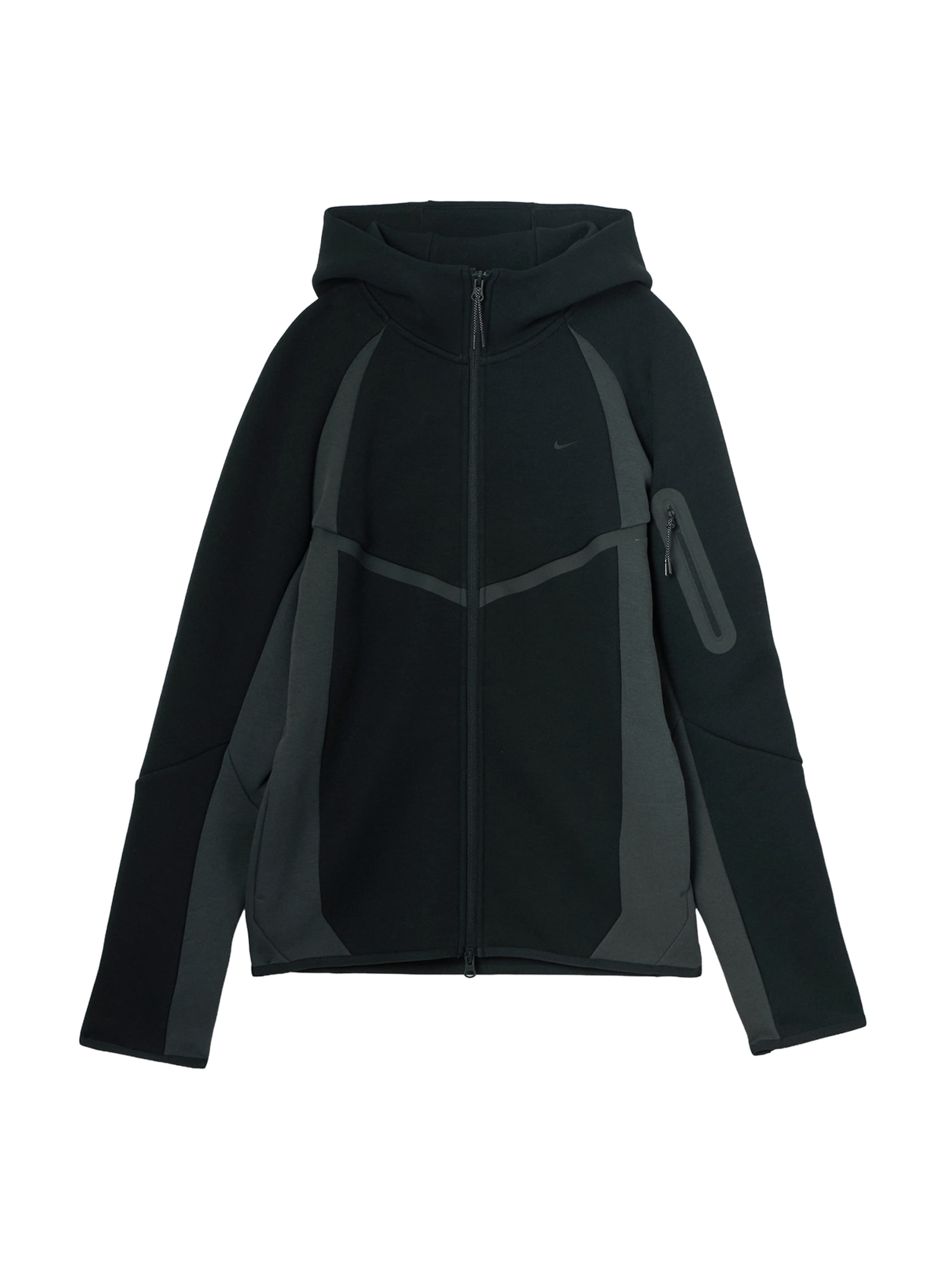 

Nike Sportswear Худи на молнии в черном цвете