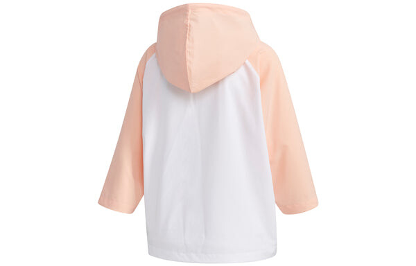 Куртка adidas neo Sleeve hooded Sports Jacket White, белый — фото 2