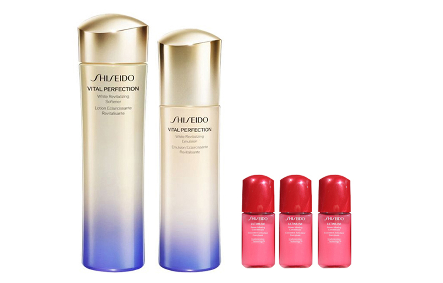 

ZISHENGTANG Yves Rocher набор из пяти предметов тоник, лосьон, крем уходовая косметика осветление, подтяжка и увлажнение SHISEIDO