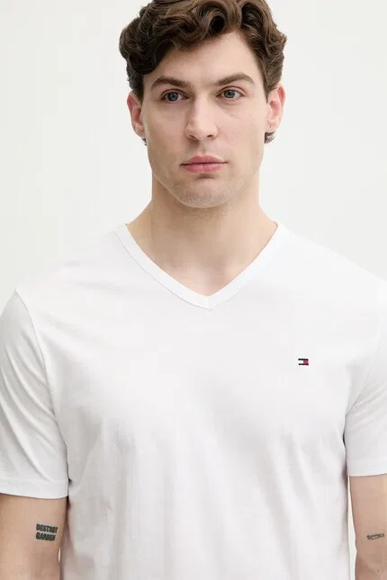 Футболка 3 шт Tommy Hilfiger, белый — фото 4
