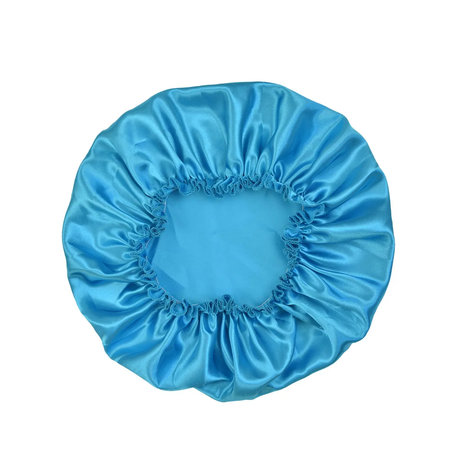 Мягкая дышащая атласная шапочка для сна, 2 шт. Ytbyt, Farbe: Blau — фото 4