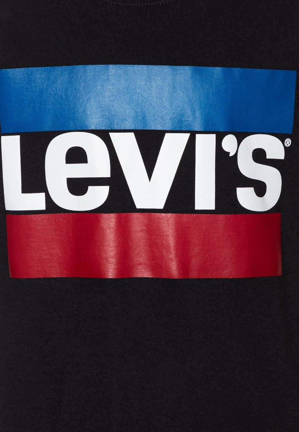 Футболка с принтом SPORTSWEAR LOGO TEE Levi's, цвет black — фото 4