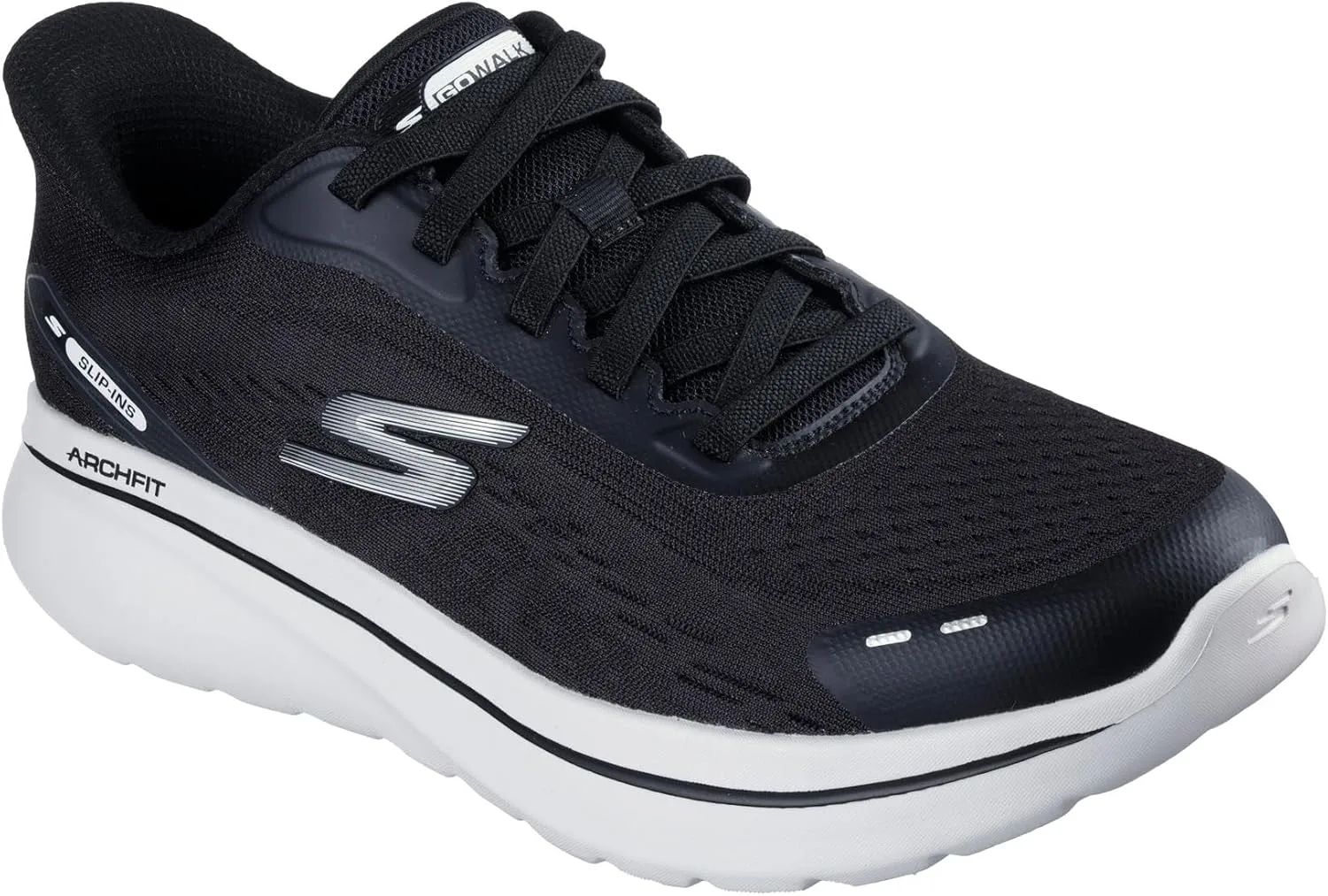 Мужские кроссовки Skechers Go Walk Arch Fit N-Joy Nobend, белый/черный