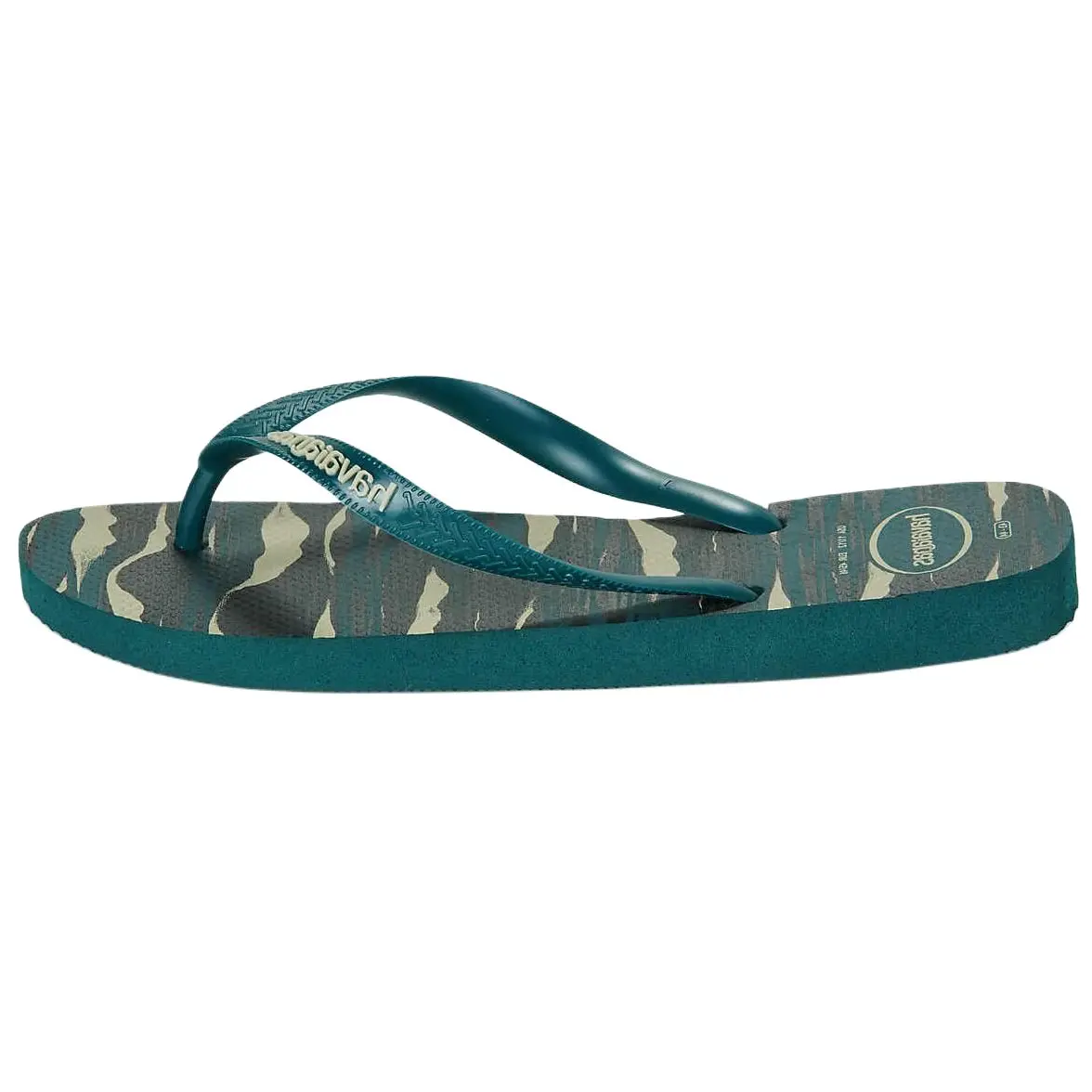 

Мужские камуфляжные шлепанцы Totem с резиновой подошвой и противоскользящим эффектом Havaianas, Camouflage