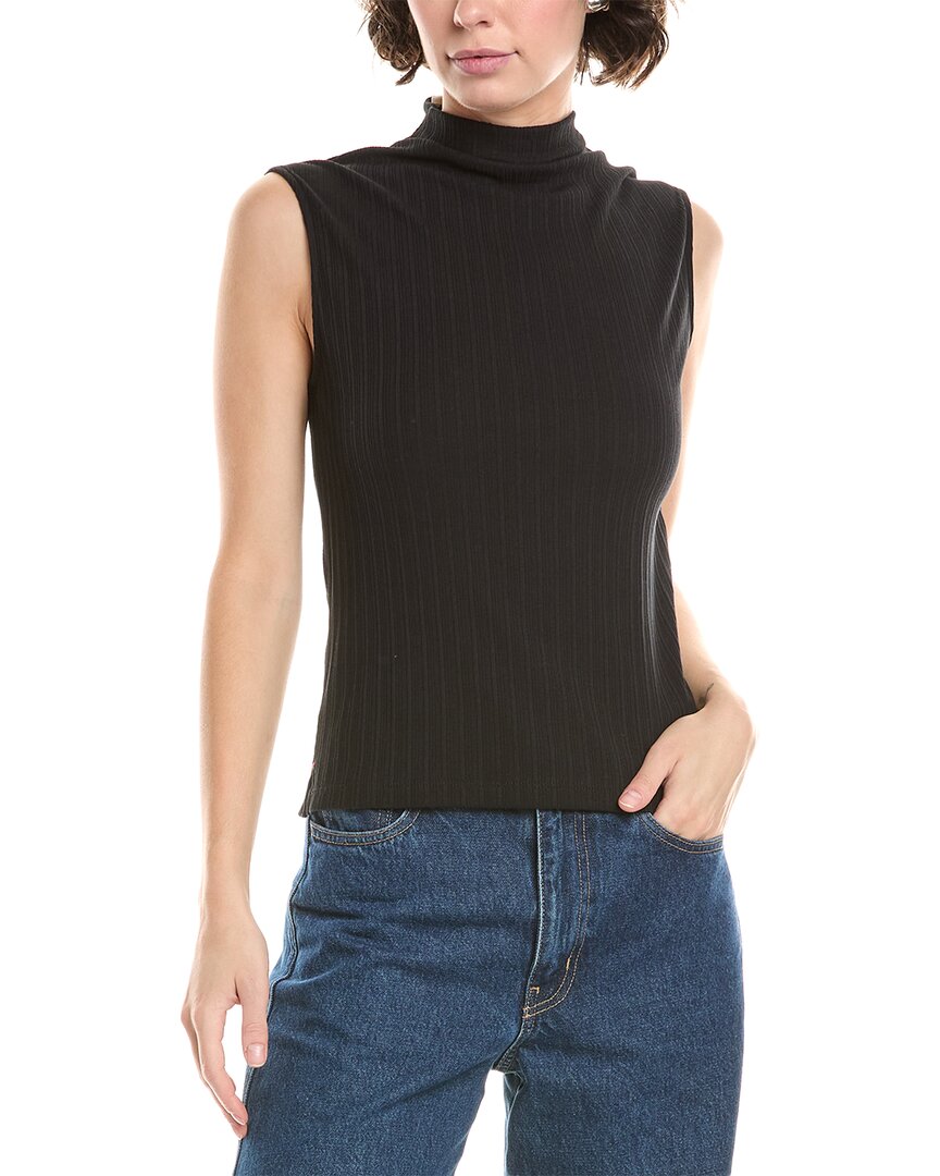 

Майка Madewell Ribbed Mock Neck, черный