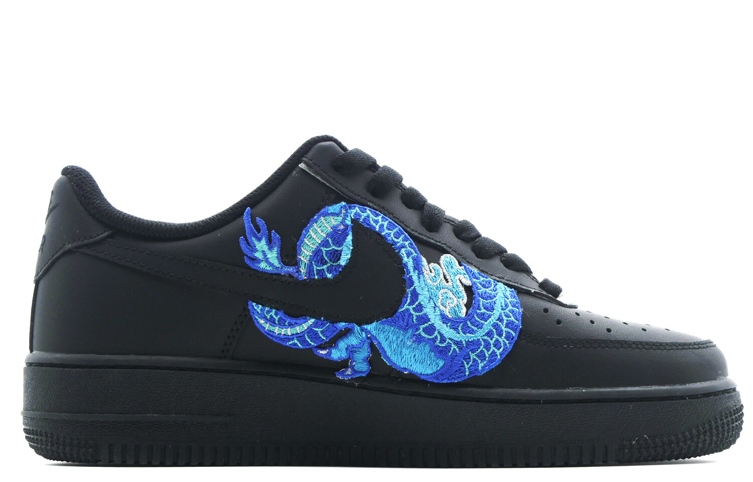 

Кроссовки Nike Air Force 1 Skateboard Shoes Men Low-Top Black, черный