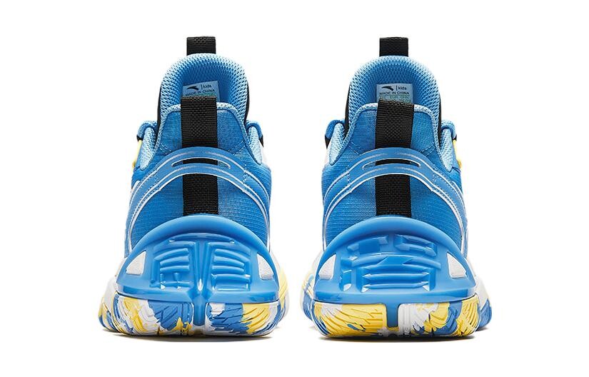 Детские баскетбольные кроссовки GS Low-top Синие/Белые Anta Kids, синий/белый — фото 4