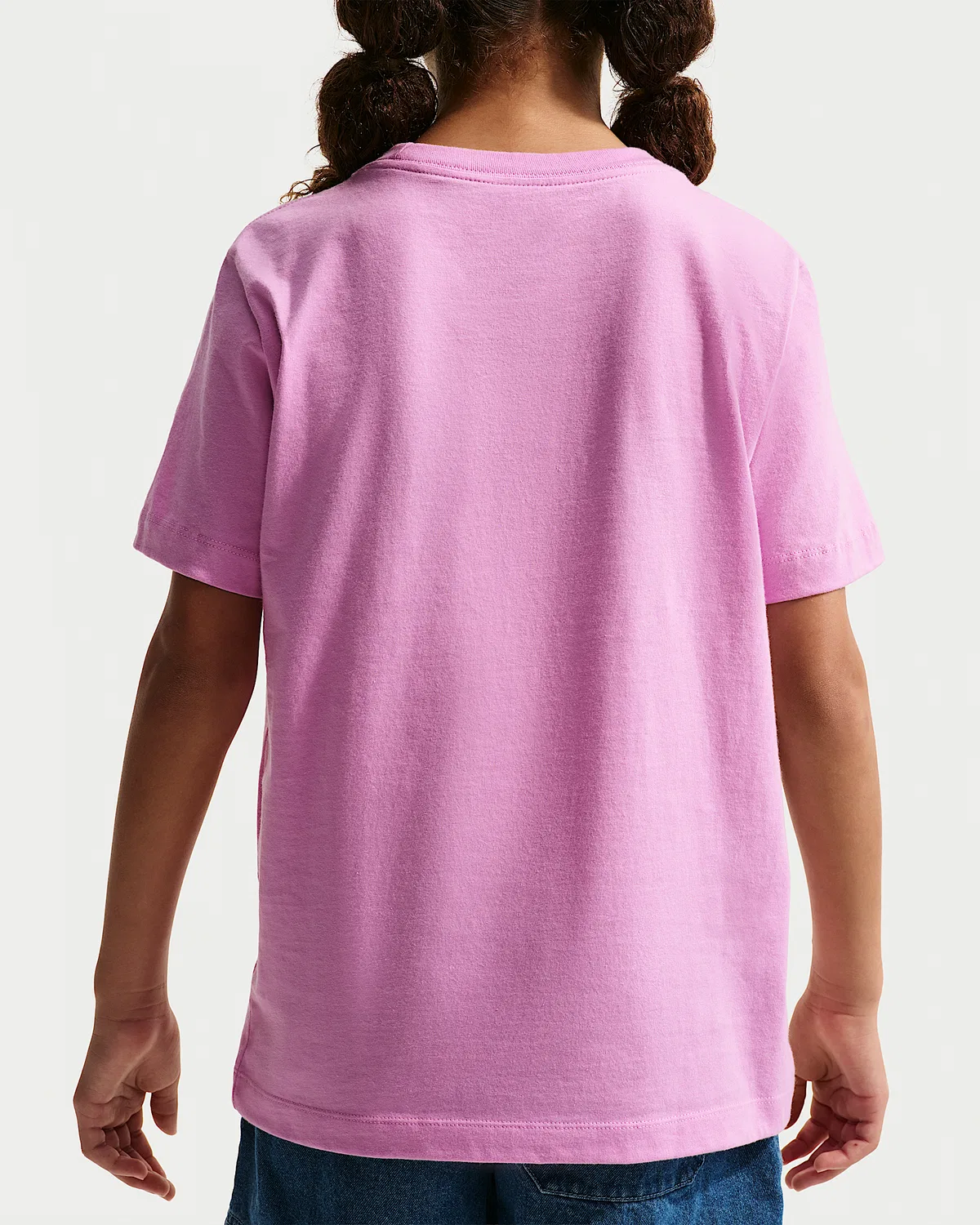 Детская футболка Nike Sportswear, Light Magenta — фото 4