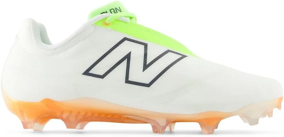 Кроссовки для лакросса New Balance Burnx4 унисекс, White, Green, Orange — фото 3