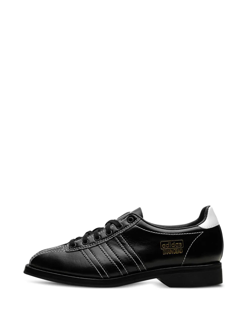 Кроссовки Bowling Shoes Brain Dead Dover Street Market Black Adidas, черный — фото 4
