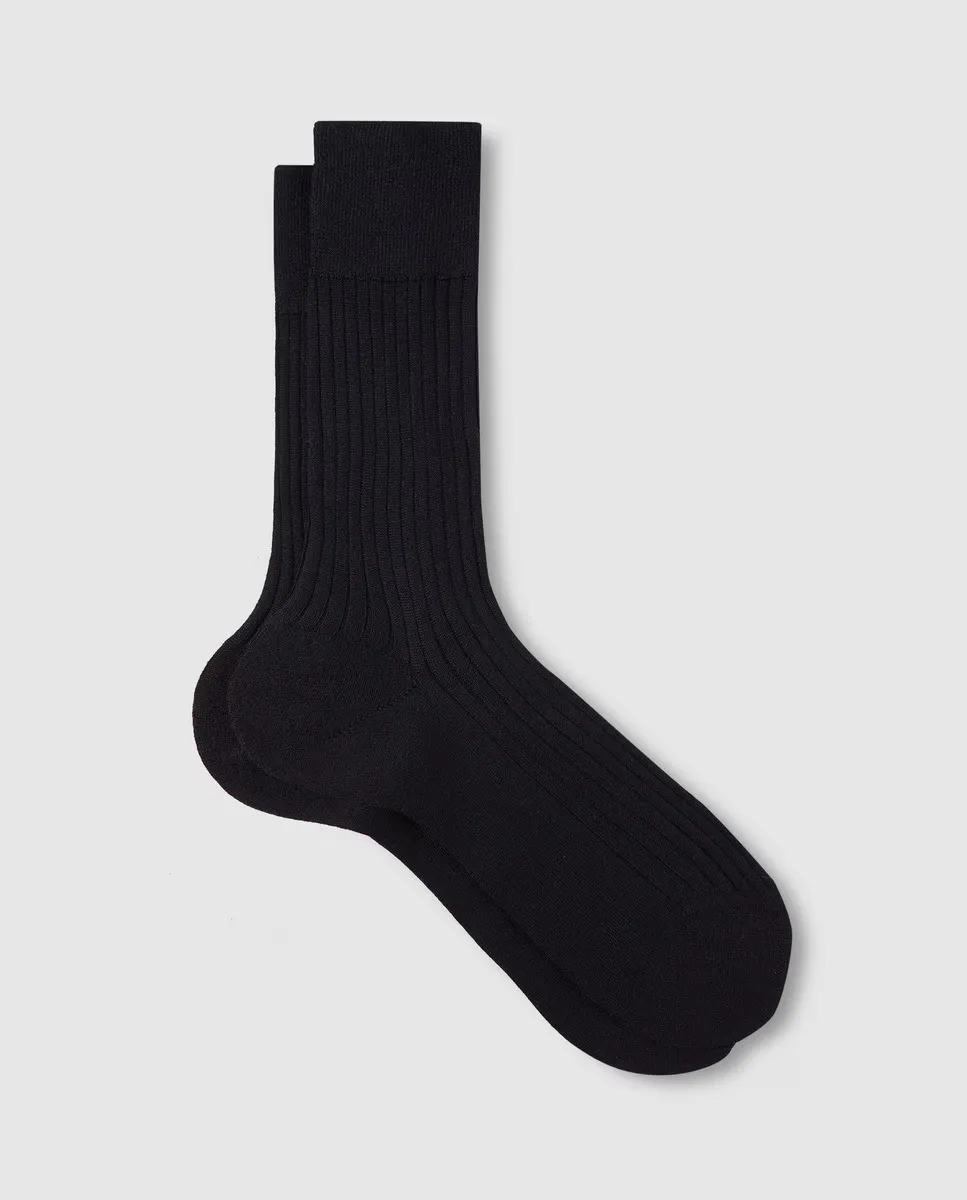 

Черные мужские короткие носки Falke, черный