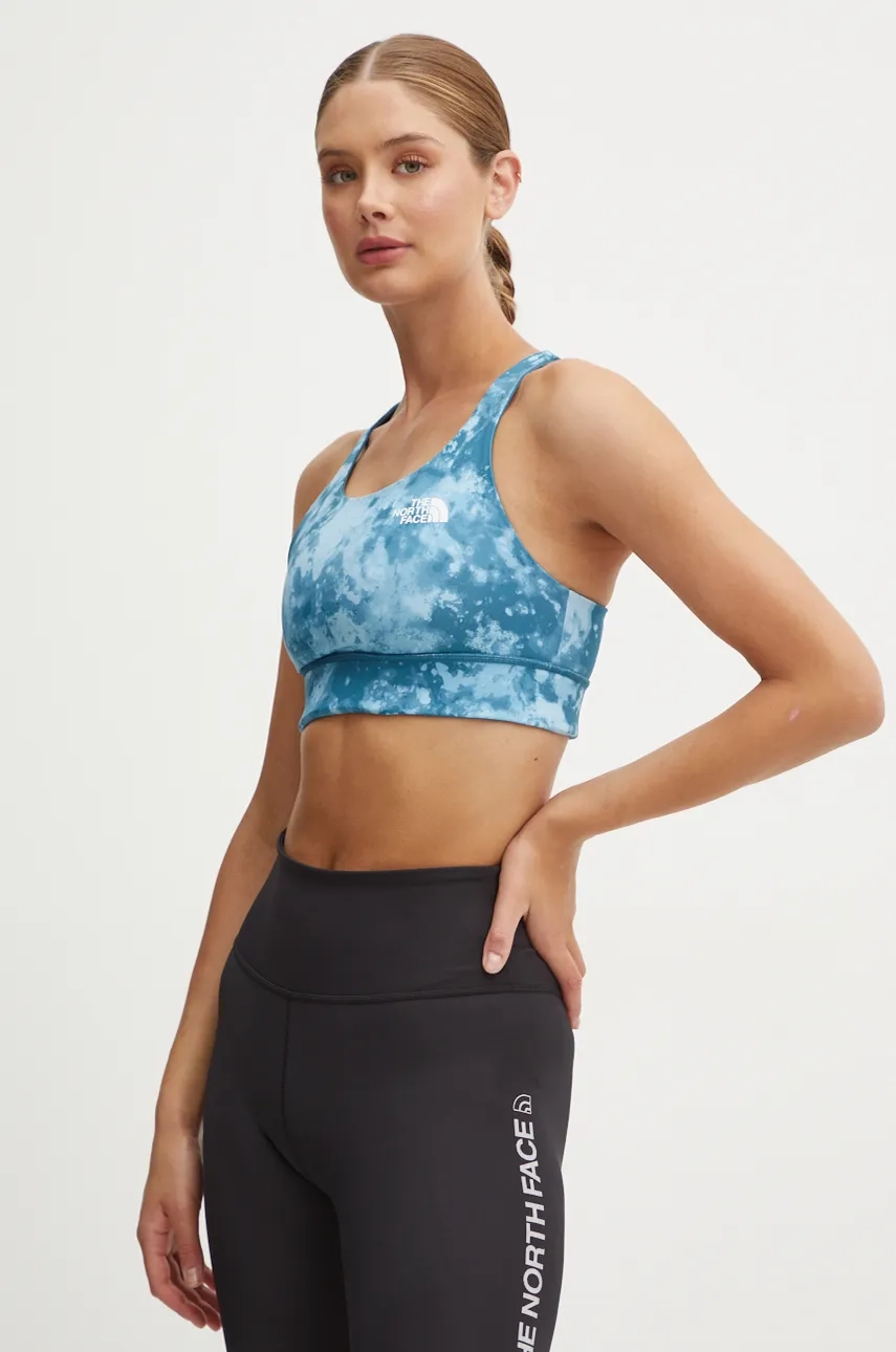 

Двусторонний спортивный бюстгальтер Flex двусторонний The North Face, бирюзовый