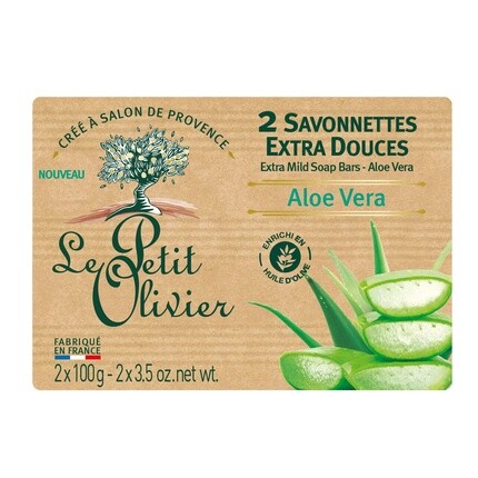 

Очень мягкое мыло с алоэ вера — растительного происхождения, Le Petit Olivier