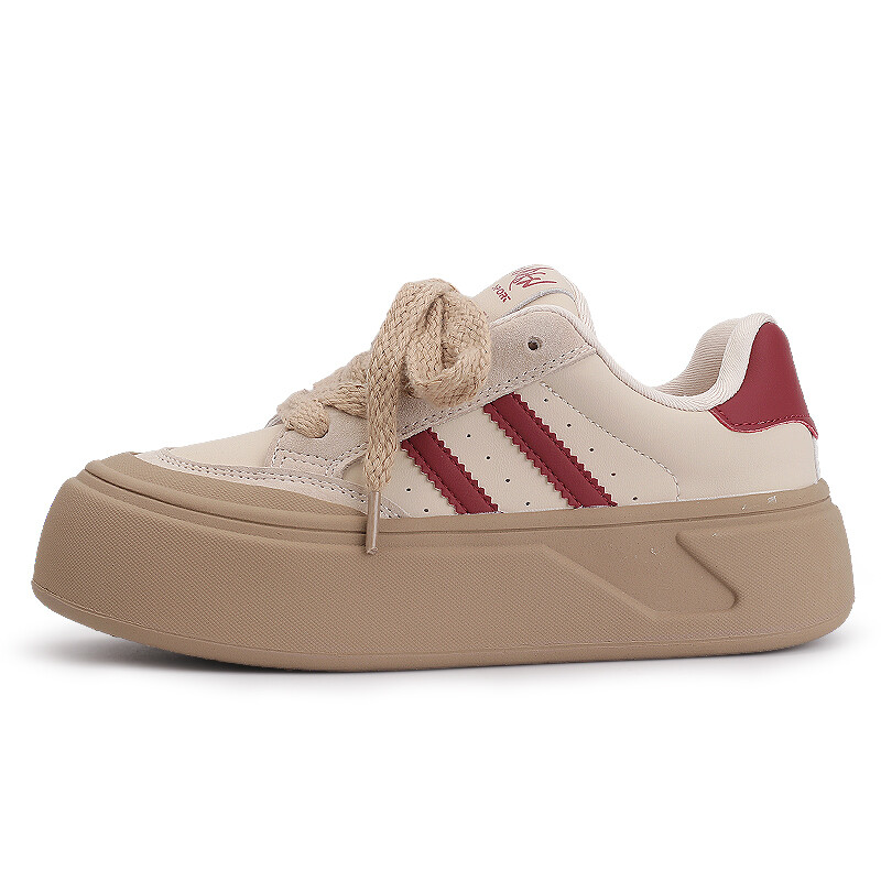 

Кроссовки SNXR Skateboarding Shoes Women's Low-top Beige, бежевый