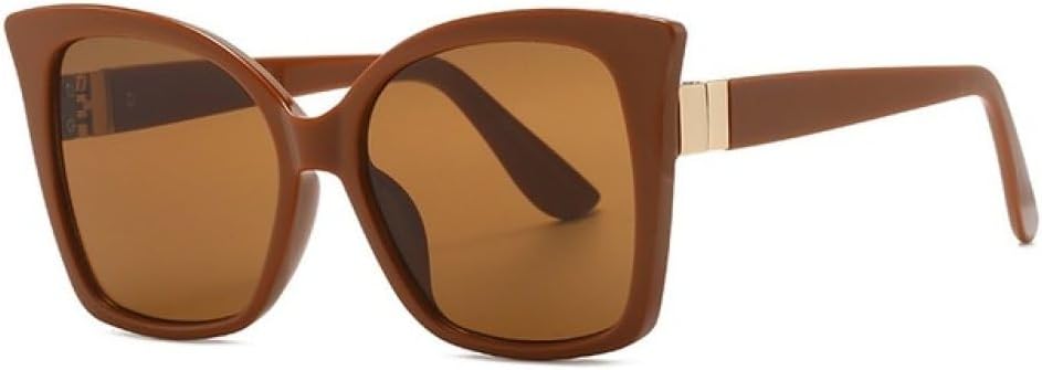 

Крупные квадратные солнцезащитные очки для мужчин и женщин, модные солнцезащитные очки с леопардовым принтом, стильные очки класса люкс с защитой от УФ-излучения UV400 LVTFCO, Brown