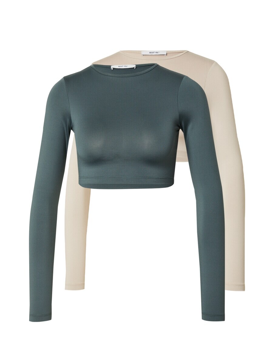 

Лонгслив ABOUT YOU Shirt Nala, цвет cream/green