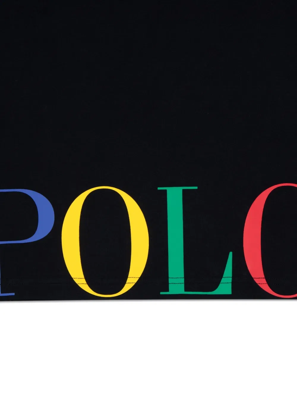 Комплект шорт с логотипом Polo Ralph Lauren Kids, черный — фото 3