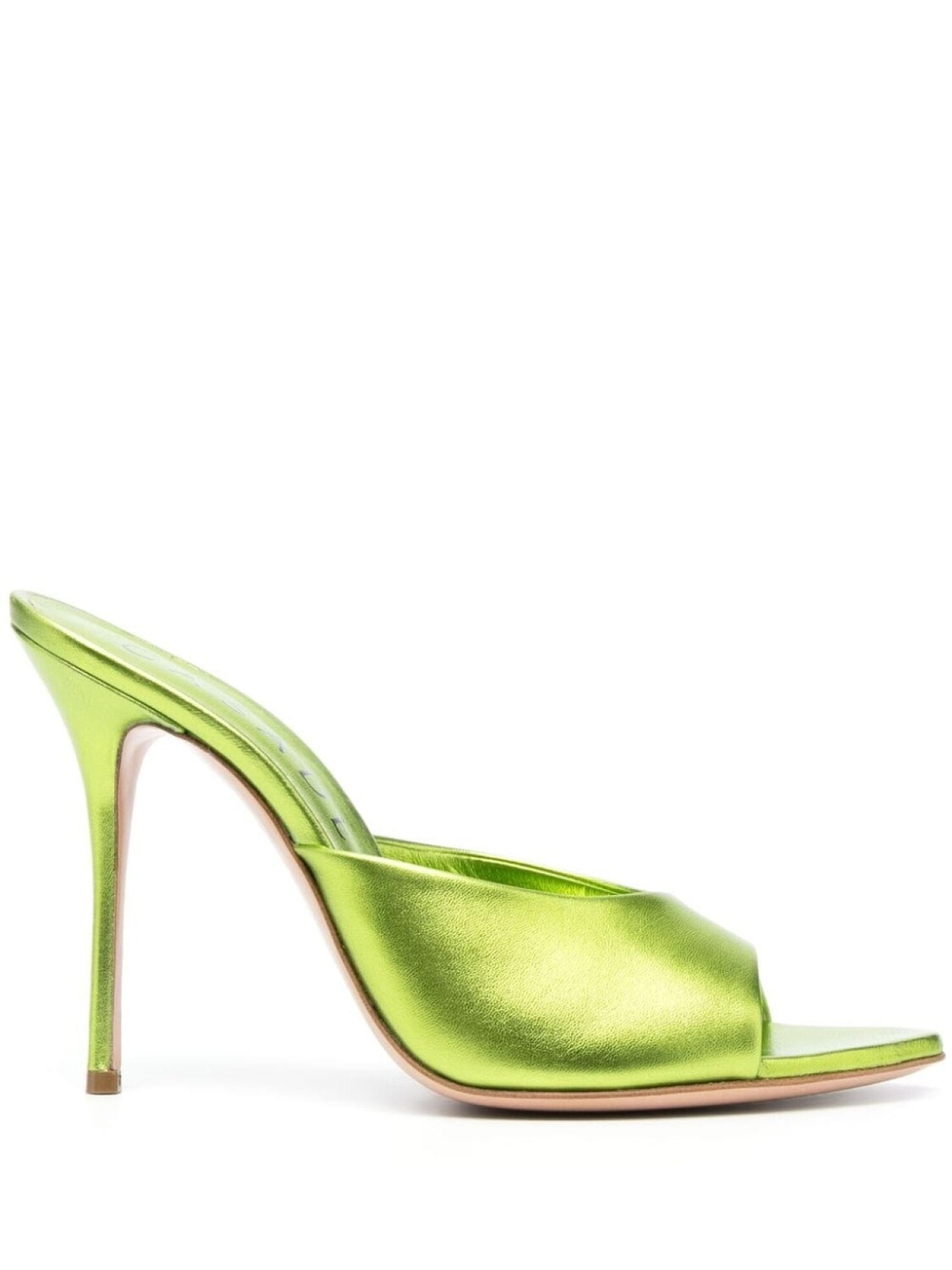 Casadei мюли Julia Ilary Flash 115, зеленый