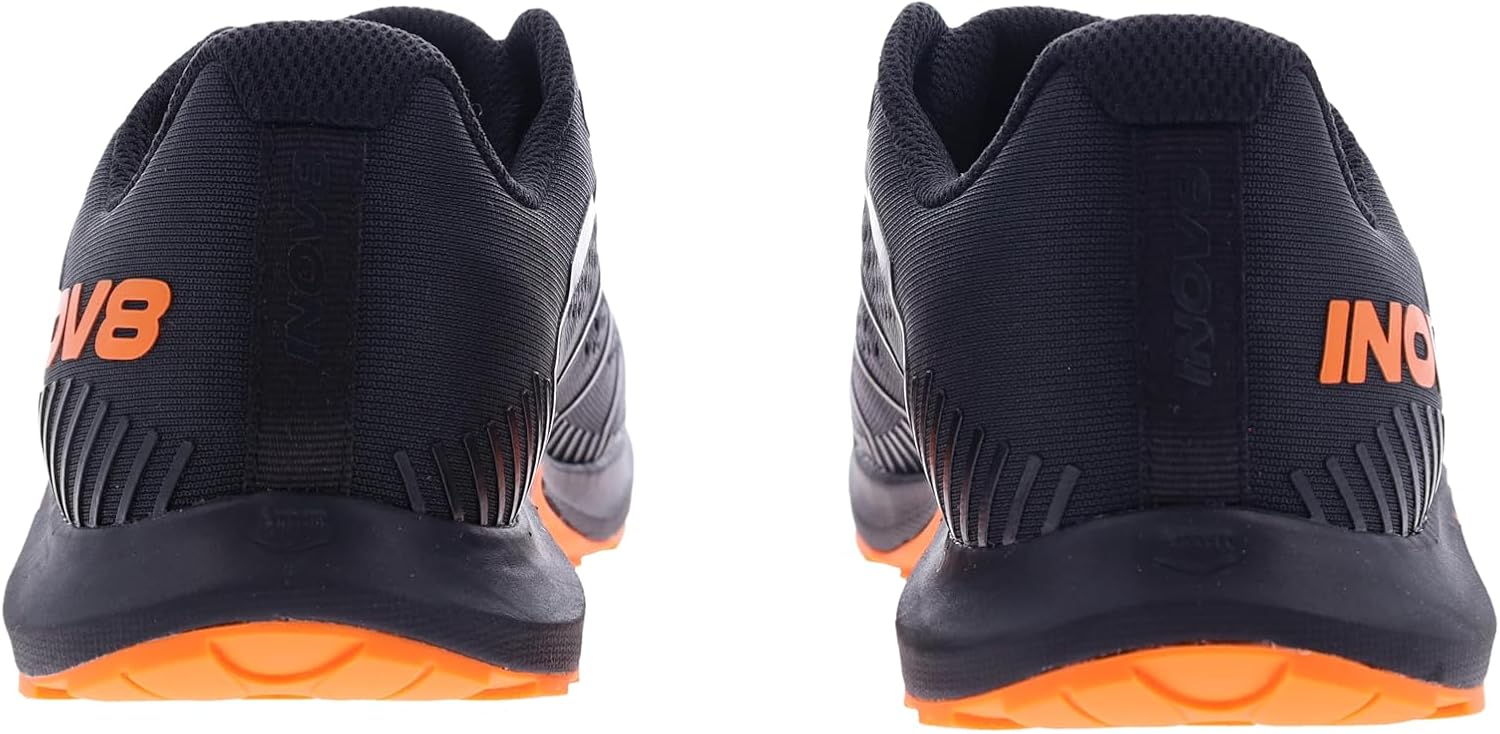 Кроссовки INOV8 Mens F-Fly, черный/оранжевый — фото 4