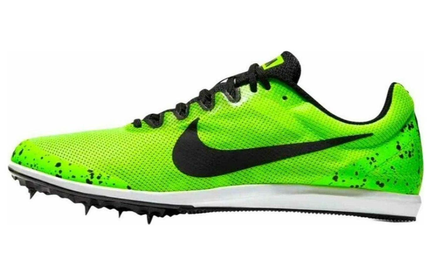 

Кроссовки Zoom Rival D 10 унисекс с низким верхом, цвет черный/зеленый Nike