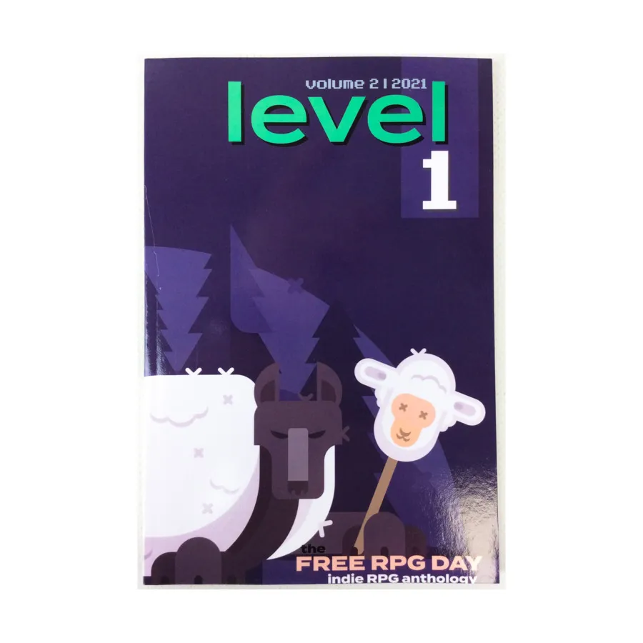 

Level 1 Vol. 2 (Free RPG Day 2021), Role Playing Games (9th Level Games), мягкая обложка