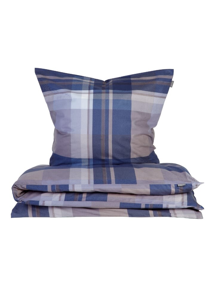 

Постельное белье Schiesser set Todd, цвет braun-blau