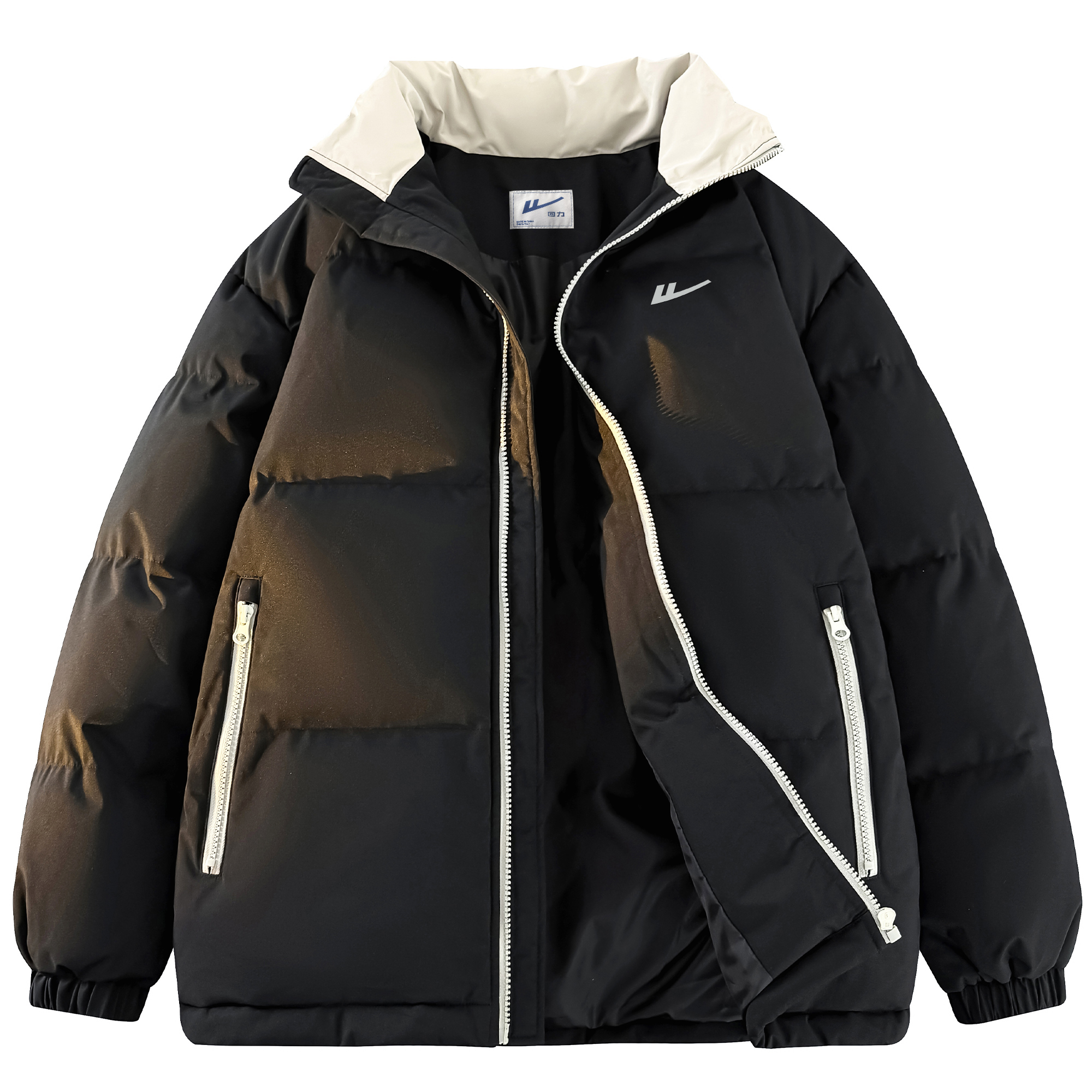 

Пуховик Unisex Stand Collar Moderate Padded WARRIOR, черный