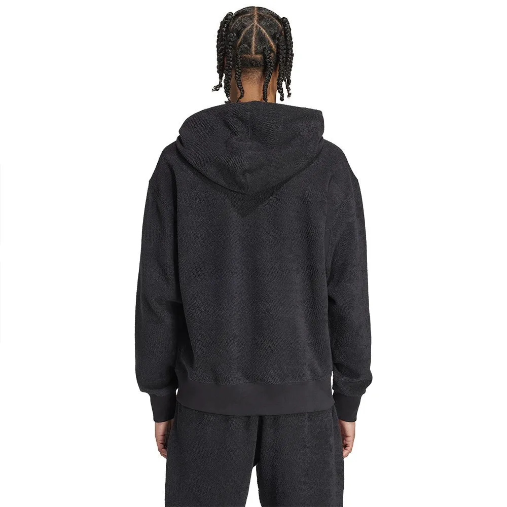 Худи adidas Elevated All SZN Terry Loop, черный — фото 2