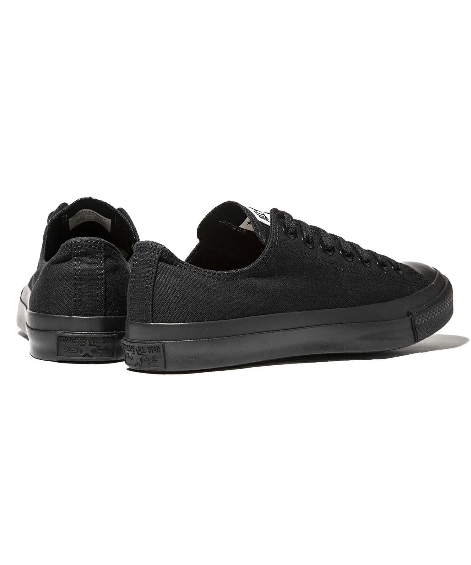 Унисекс кеды CONVERSE CANVAS ALL STAR OX чёрные — фото 2