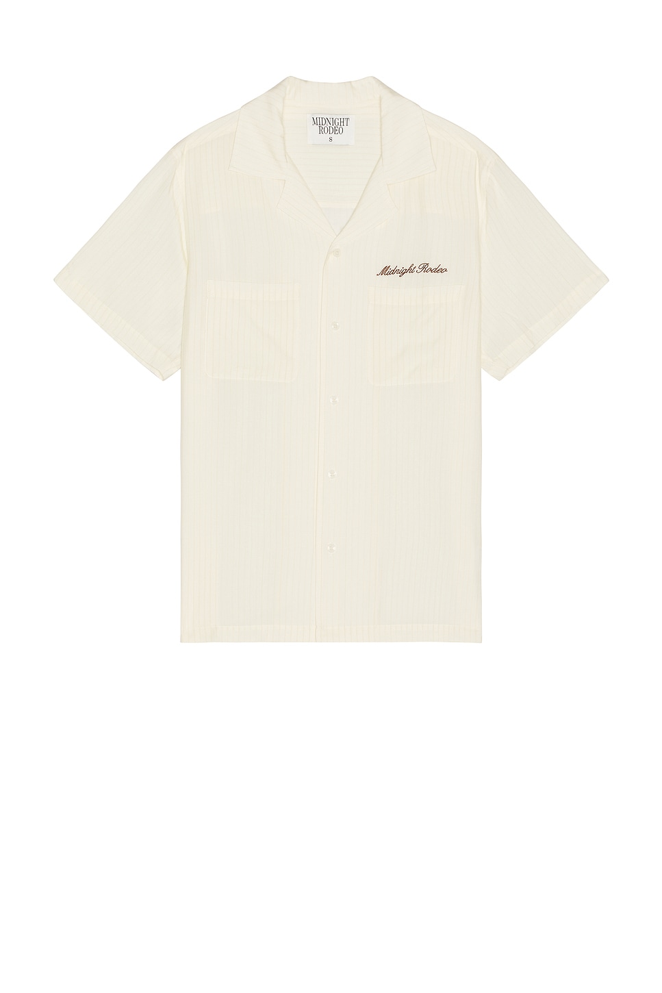 

Рубашка с полосатым лагерным воротником Midnight Rodeo, beige