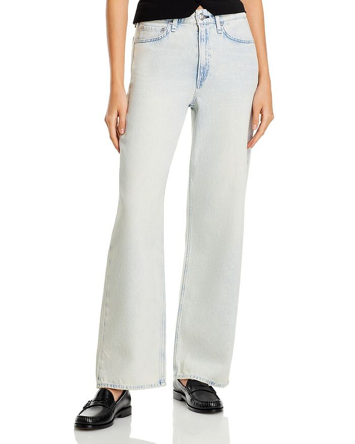 

Джинсы широкого кроя Logan rag &bone в цвете Icefall rag & bone, синий