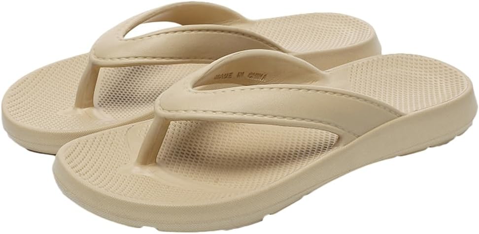 

Женские и мужские шлепанцы Rungion, узкие, пляжные, быстро сохнущие, для душа, с базовой легкой амортизацией, нескользящие сандалии-вьетнамки, хаки