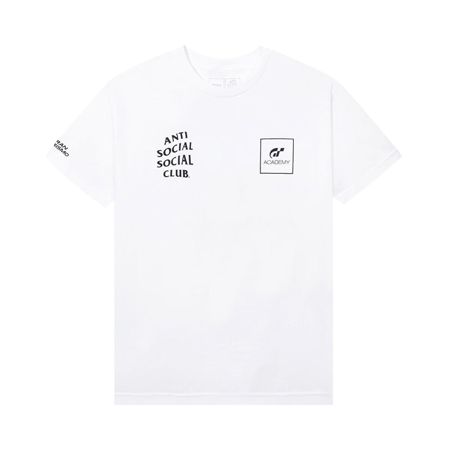 

Футболка с флагом Anti Social Social Club x Gran Turismo, цвет Белый
