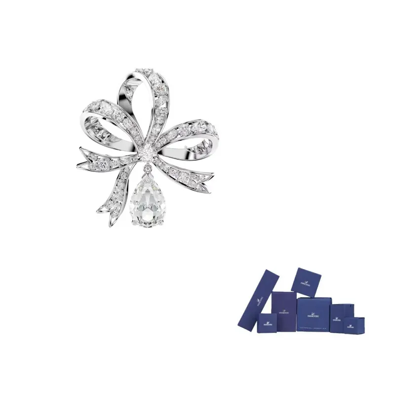 

Swarovski Броши из фианита для женщин Silver