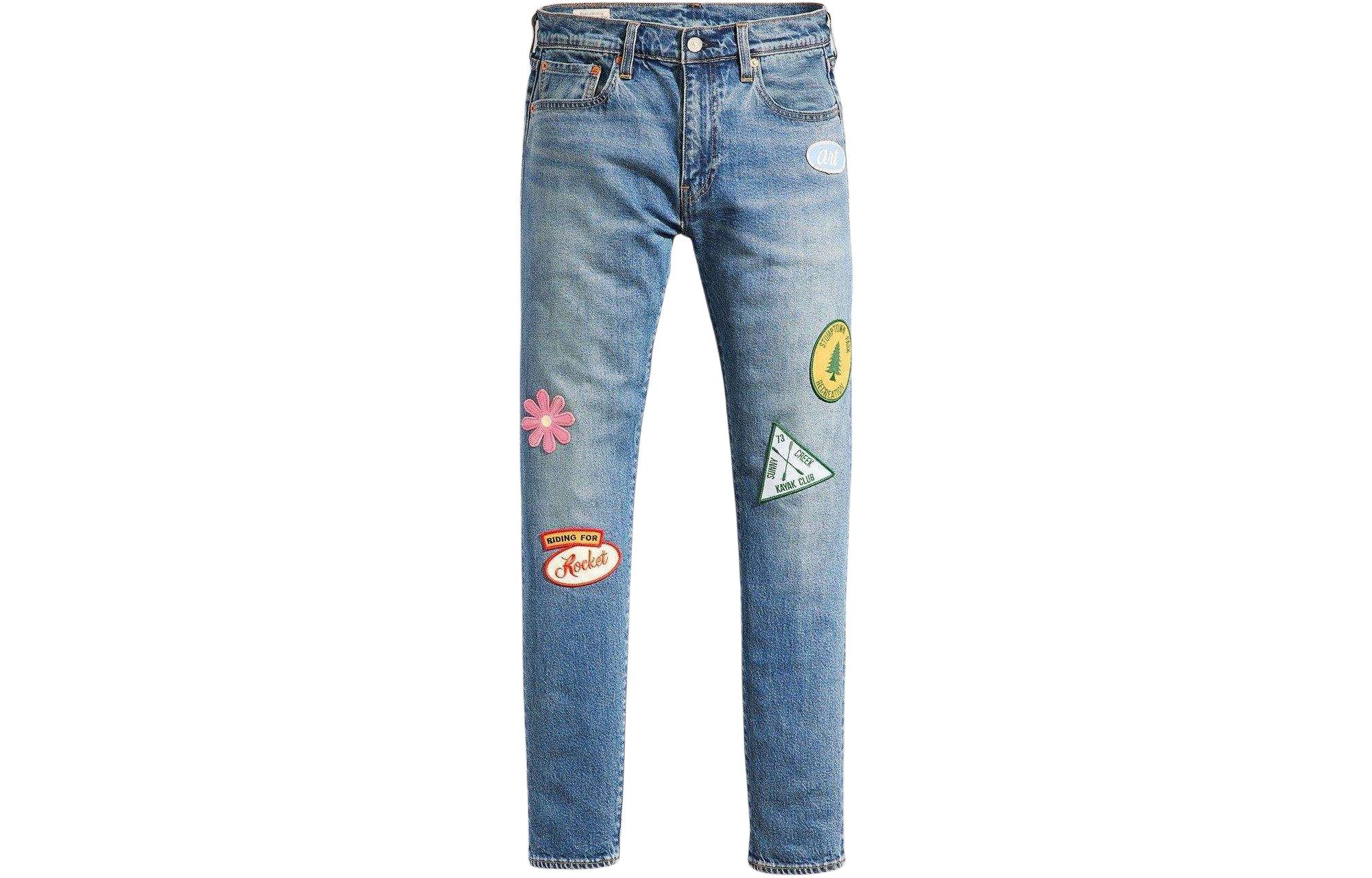 Levis Джинсы унисекс синие — фото 3