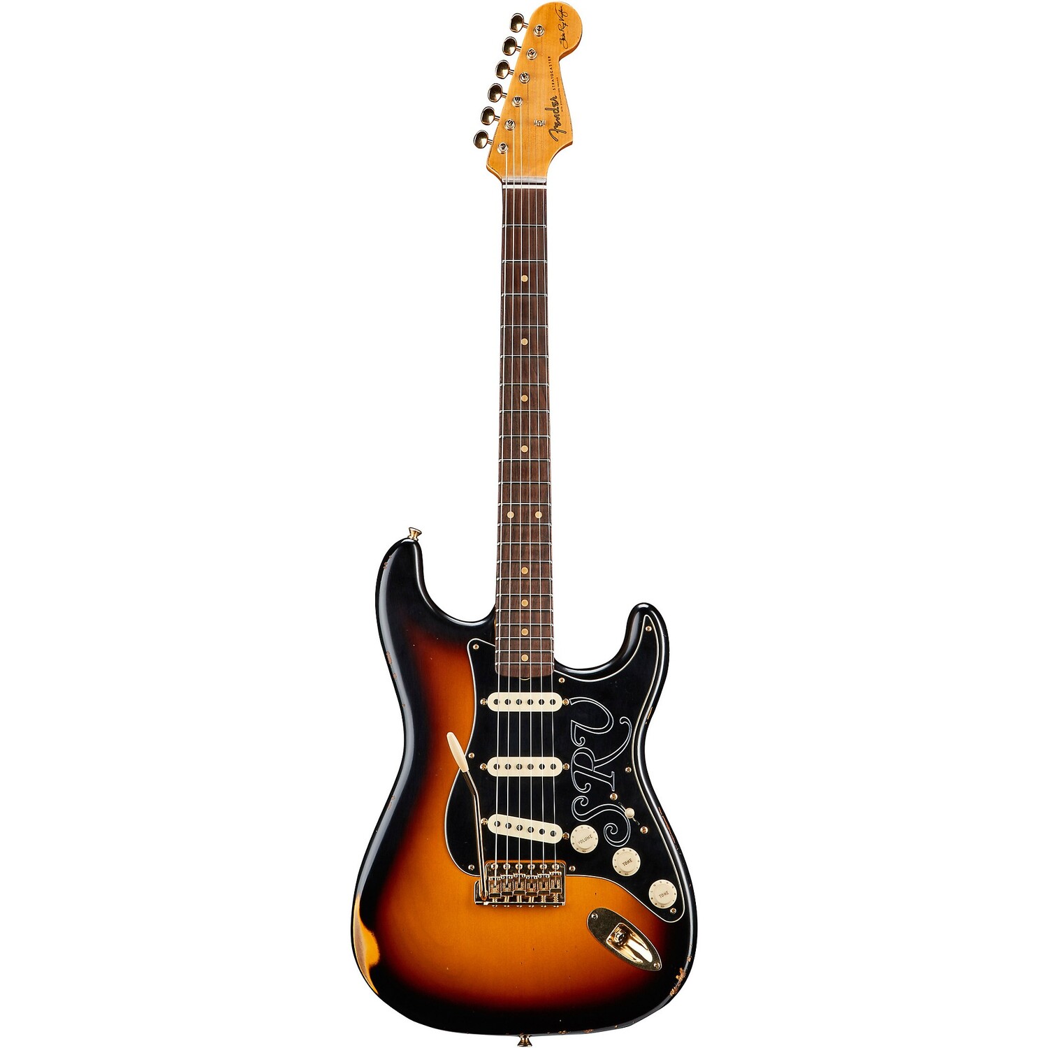 

Fender Custom Shop Stevie Ray Vaughan Signature Stratocaster Relic Электрогитара Faded 3-Color Sunburst, Белый, Fender Custom Shop Stevie Ray Vaughan Signature Stratocaster Relic Электрогитара Faded 3-Color Sunburst