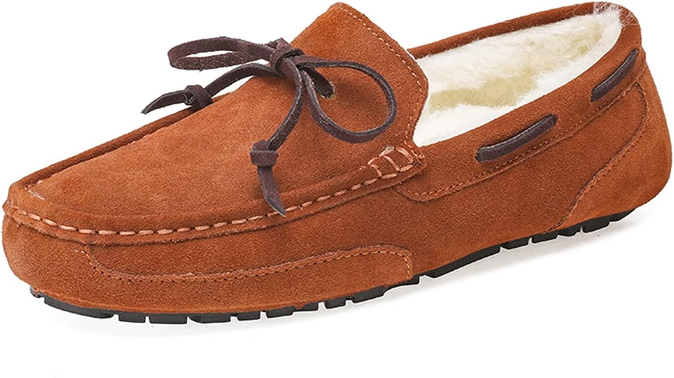 

Мужские повседневные мокасины-слипоны из замши и кожи, ботинки для прогулок и водных прогулок Litnermia, коричневый